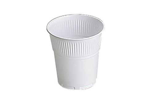 7oz White Squat Cup Poly Plastic Vending