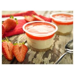 Indiviual Strawberry Cheesecake