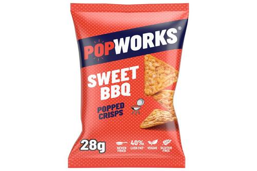 Popworks Sweet BBQ Popped Crisps – Snack Cupboard