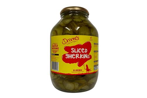 Drivers Sliced Gherkins