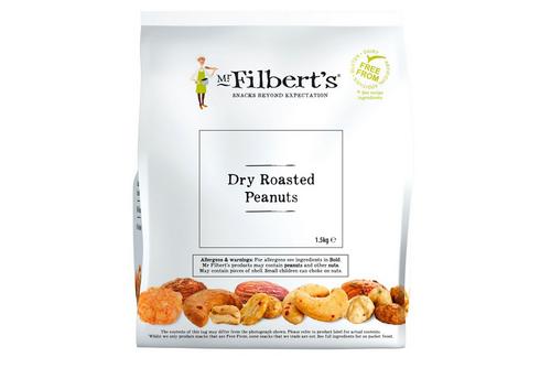 Mr Filberts Dry Roasted Peanuts (1.5kg)