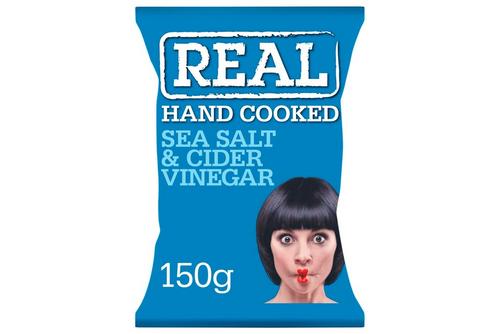 Real Sea Salt & Cider Vinegar Crisps