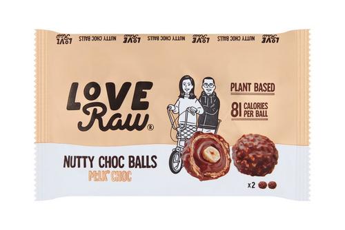 LoveRaw Milk Chocolate Nutty Balls