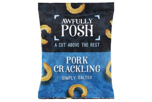 Awfully Posh Pork Crackling Salted