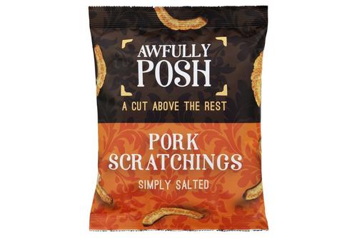 Awfully Posh Pork Scratching Salted