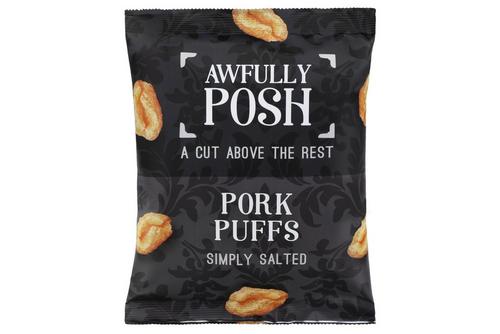 Awfully Posh Pork Puffs Salted