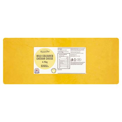 Everyday Favourites Mild Coloured Cheddar Cheese Red Tractor