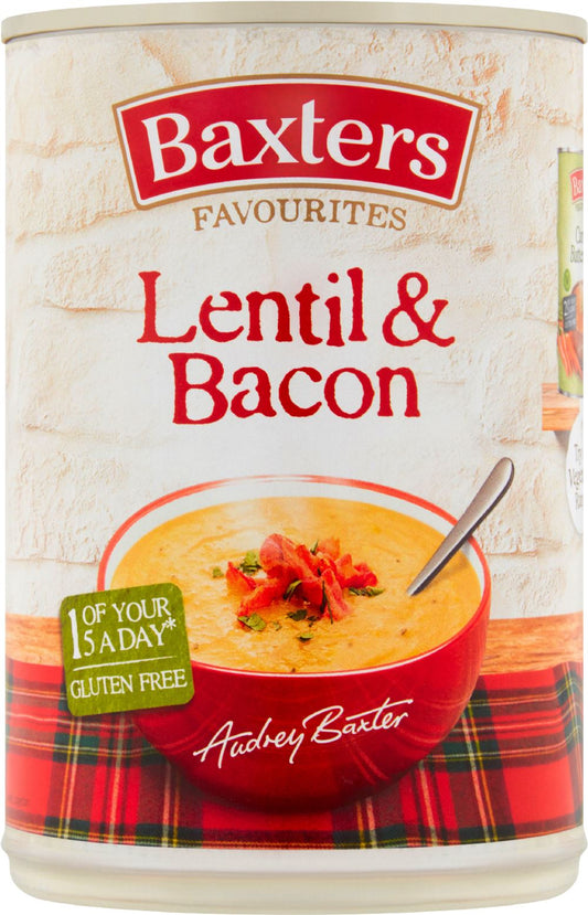 BAXTERS Favourites - Lentil & Bacon 400g - 1 Case