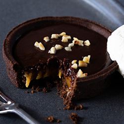 Caramel & Chocolate Vegan & Gluten Free Tart (Case of 12)