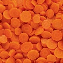 Prepared Carrot Sliced 5mm (Case of 1)
