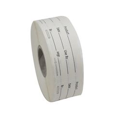 Product Dissolving Label 25mm (1") x 50mm (2") (Case of 1)