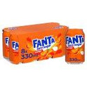 Fanta Orange Zero 330ml Can