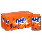 Fanta Orange Zero 330ml Can