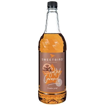Sweetbird Salted Caramel Flavour Syrup (Case of 6)