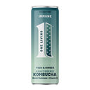 One Living Immune Yuzu & Ginger Adaptogenic Kombucha can (Case of 12)