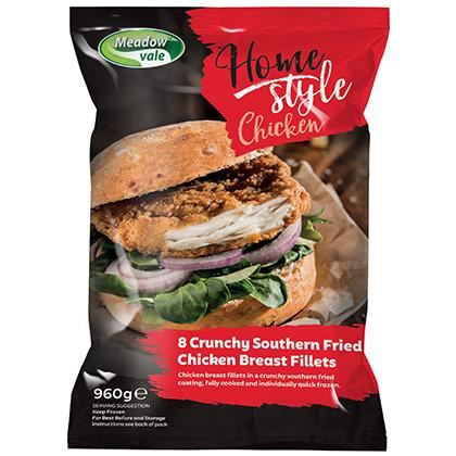 Homestyle Southern Fried Chicken Fillets 120G Halal