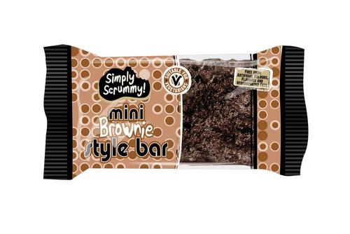 Simply Scrummy Mini Brownie Bar