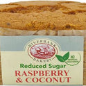 RIVERBANK BAKERY Reduced Sugar Raspberry & Coconut Cake 300g