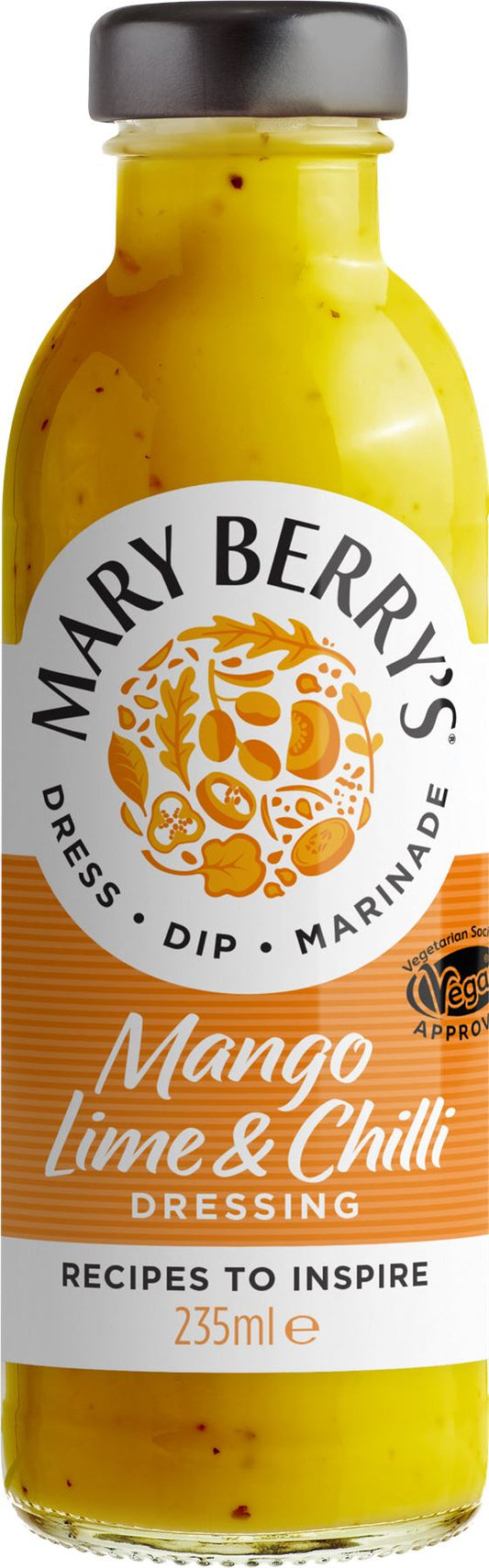 MARY BERRY'S Mango, Lime & Chilli Dressing 235ml - 1 Case