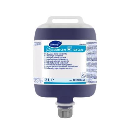SUMA D2 ALL PURP CLEANER POUCH 3 x 2LTR (Case of 3)