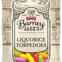 BARNEY JACK'S Liquorice Torpedoes 145g