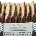 FARMHOUSE BISCUITS Dark Chocolate Coconut Biscuits 150g - 1 Case