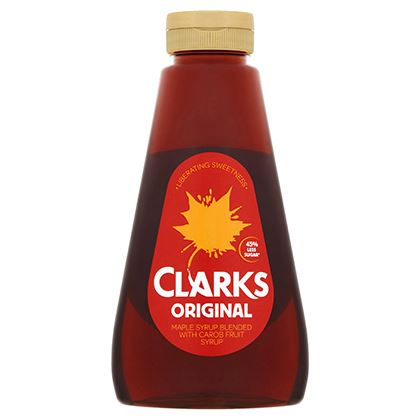 Clarks Original Maple Syrup  wiith Carob Fruit