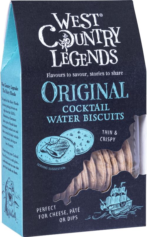 West Country Legends Original Cocktail Water Biscuits 100g