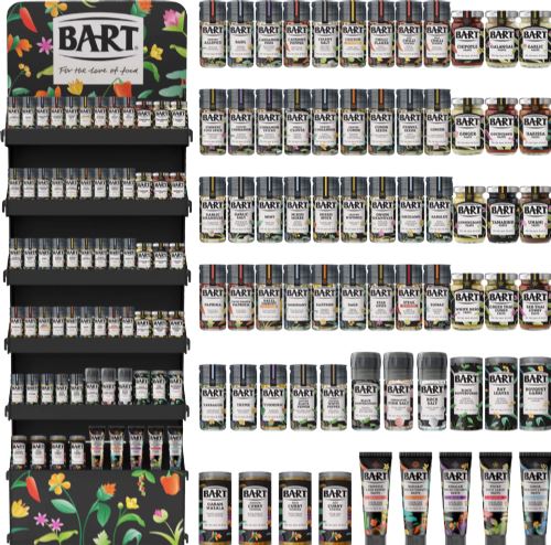 BART Floor Standing Display Unit with Stock to Fill