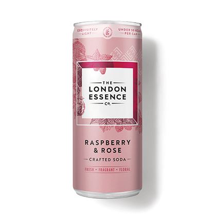 London Essence Raspberry & Rose Soda Drink
