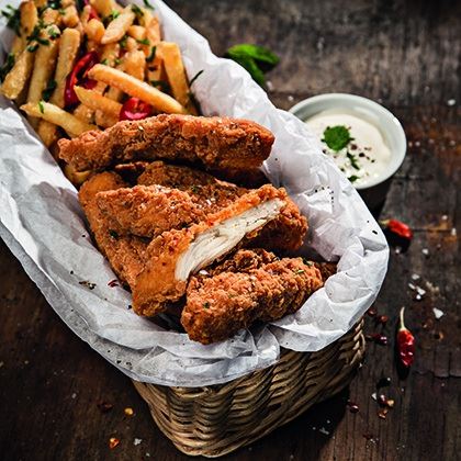 Homestyle Hot & Spicy Chicken Strips Halal