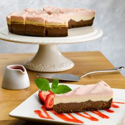 Everyday Favourites Neapolitan Cheesecake