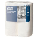 Tork Extra Absorbent Kitchen Roll, 2ply, White, 64sht, 24 (12x2rolls)