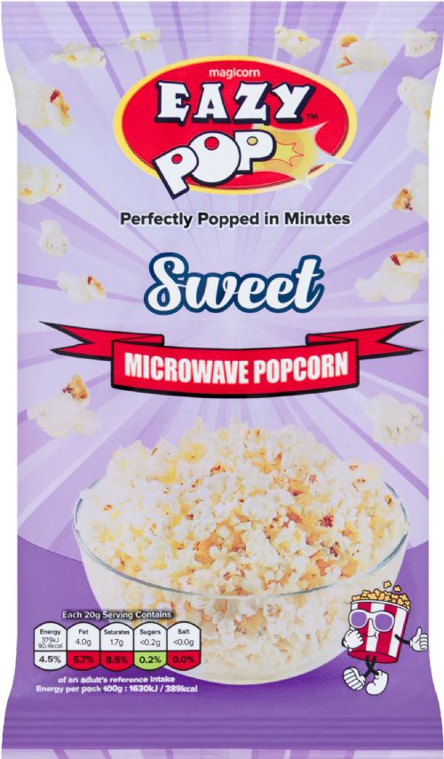 EAZY POP Microwave Popcorn - Sweet 85g