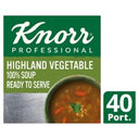 Knorr Professional 100% Soup Highland Veg 2.5kg (Case of 4)