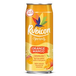 Rubicon Spring Spk Orange Mango 330ml