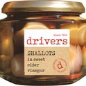 DRIVERS Shallots in Sweet Cider Vinegar 350g - 1 Case
