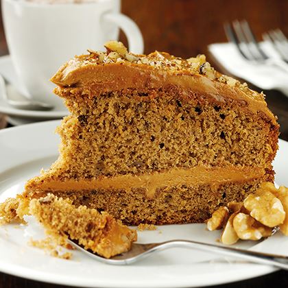 Everyday Favourites Coffee & Walnut Cake (Pre-cut)