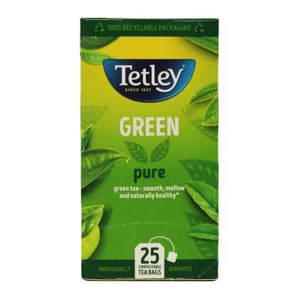 Tetley Pure Green String & Tag envelope