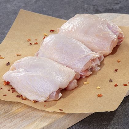 Chicken Thigh Halal Boneless Skin On - Order by 2pm Mon-Fri for next delivery day (Case of 1)