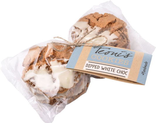 Teoni's Cookies - Dipped White Chocolate Choc Chip (12x300g)