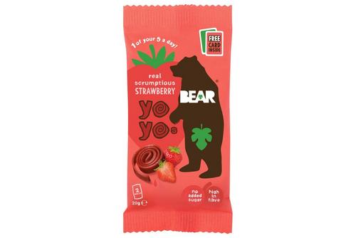 Bear Fruit Yoyos Strawberry 20g