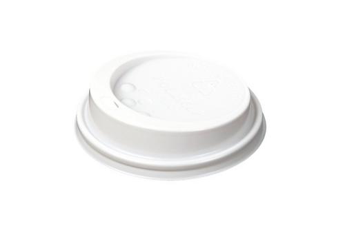 Huhtamaki Hot Cup Lid White Sip-Thru 8-9oz/230-255ml