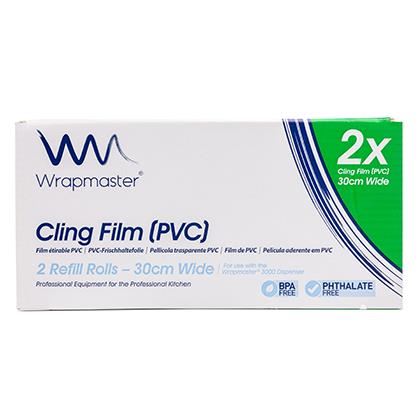 Wrapmaster Cling Film (PVC) Refill Roll 30cmx500m