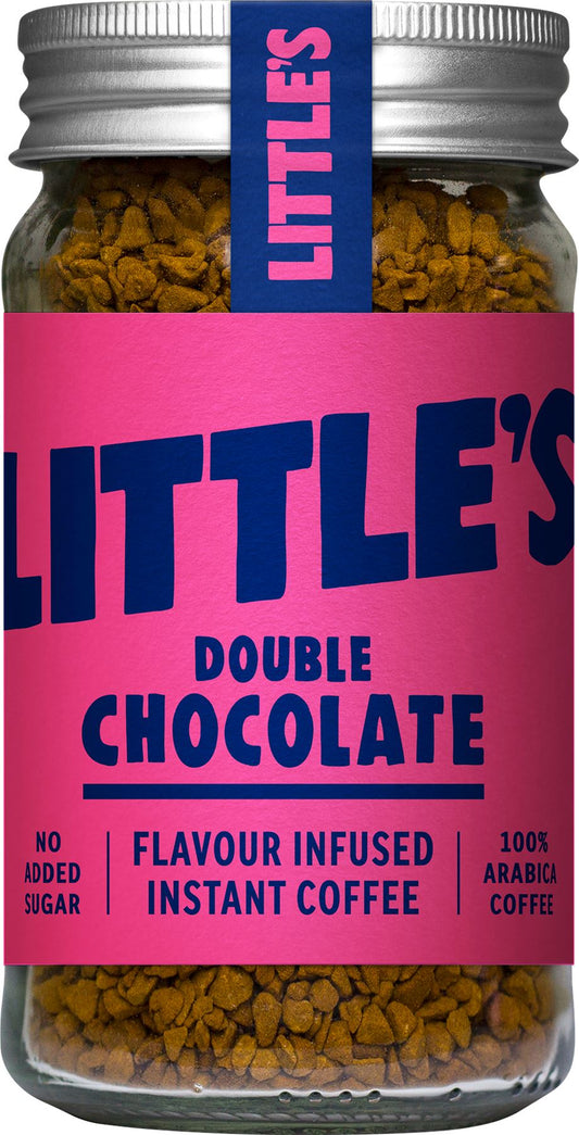 LITTLE'S Double Chocolate Flavour Instant Coffee 50g - 1 Case