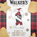WALKER'S Festive Shortbread Assortment - Santa Tin 250g