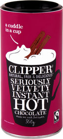 CLIPPER Fairtrade Instant Hot Chocolate 350g (Case of 6)