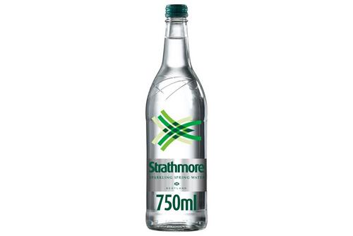 Strathmore Sparkling Spring Water 750ml Glass Bottle