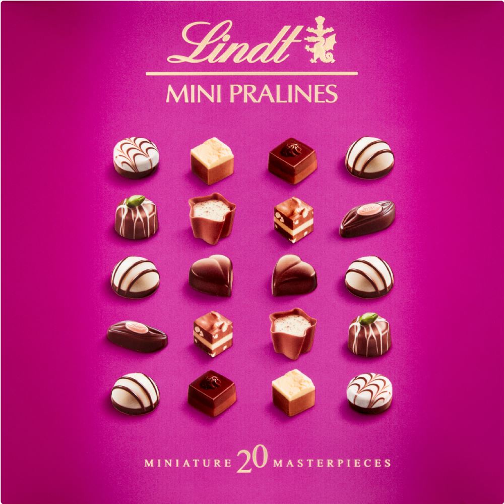 LINDT Mini Pralines 100g - 1 Case