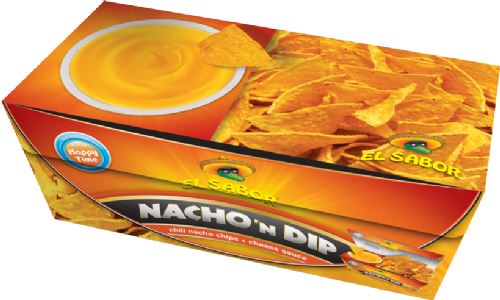 EL SABOR Nacho 'n Dip - Chili Nachos + Cheese Sauce 175g